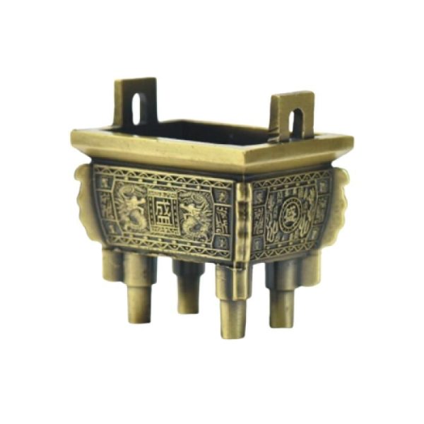 ancien cendrier en bronze