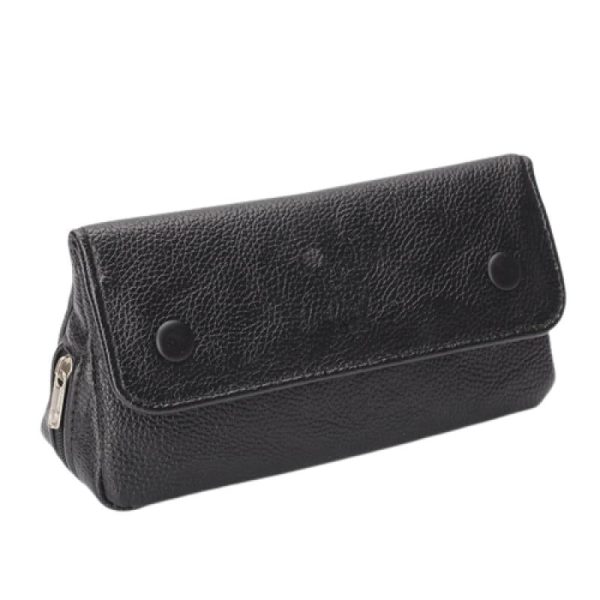 blague tabac cuir noir