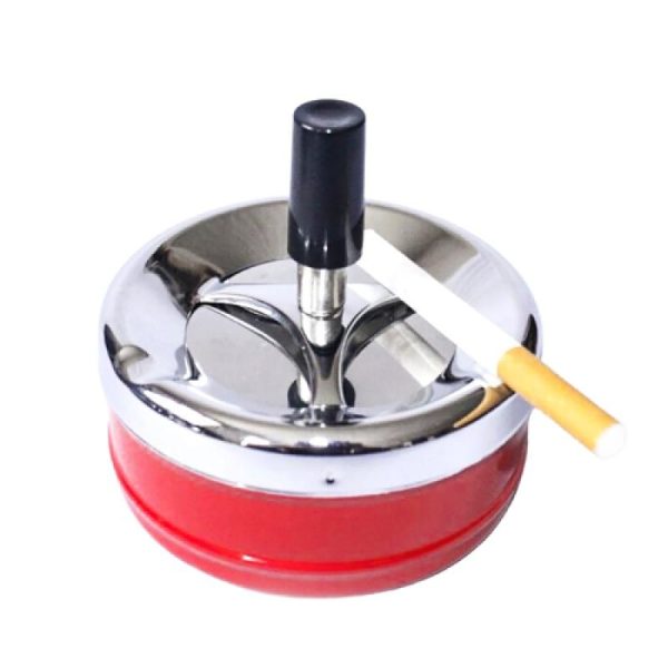 cendrier à poussoir