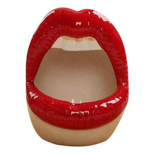 cendrier bouche design original
