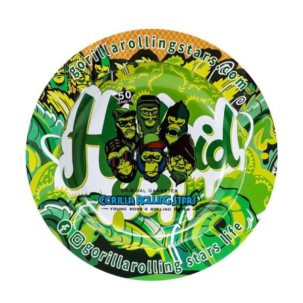 cendrier de bar ancien en métal