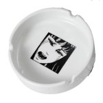 cendrier design noir et blanc