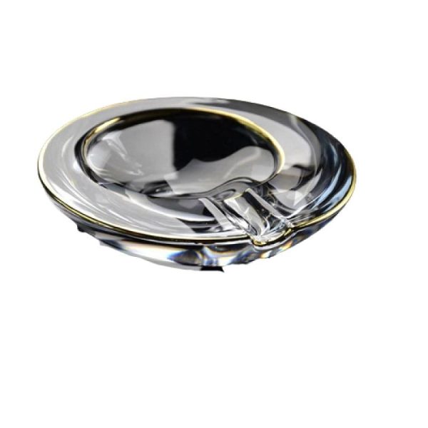 cendrier en verre design