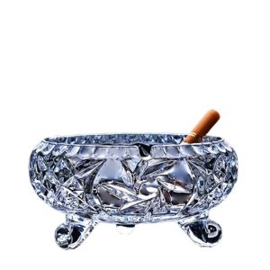 cendrier en verre design