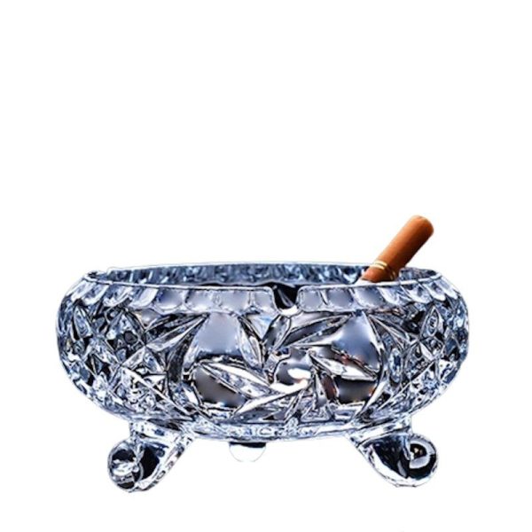 cendrier en verre design