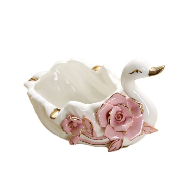 cendrier flamant rose