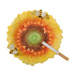 cendrier fleur design