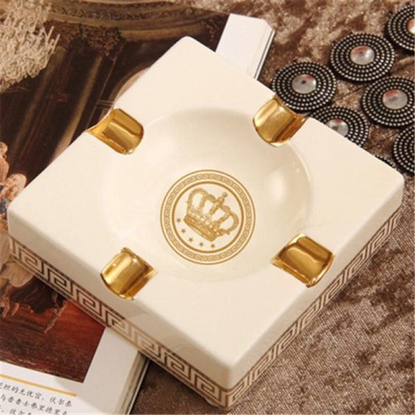 cendrier luxe en cristal