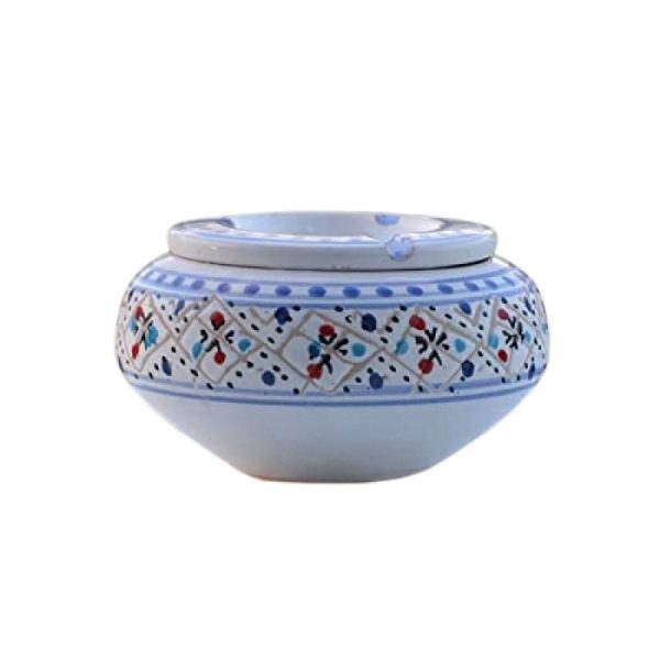 cendrier marocain blanc