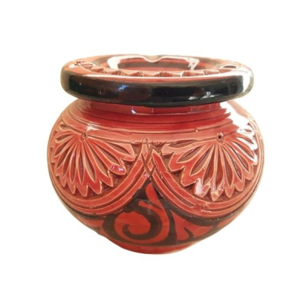 cendrier marocain rouge