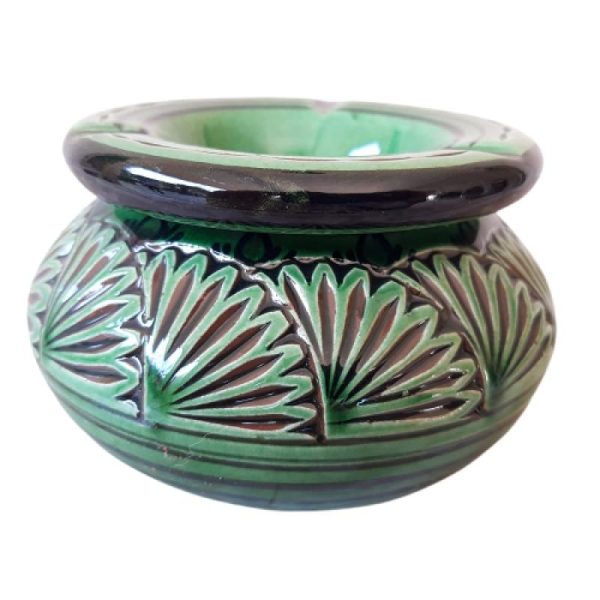 cendrier marocain vert