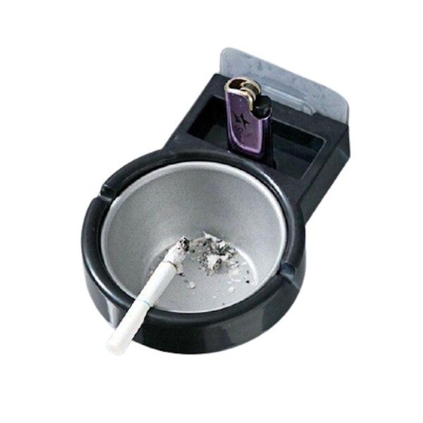 cendrier mural design noir