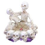 cendrier original tête de mort