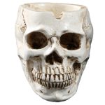cendrier tête de mort