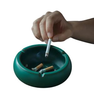 cendrier turquoise
