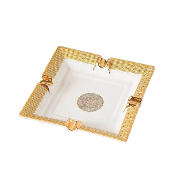 cendrier vide poche style hermès