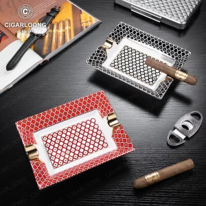 Cendrier cigare style Hermès céramique